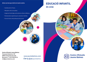 díptico infantil